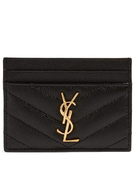 ysl card holder farfetch|ysl card cases.